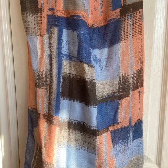 Multi-colour block Sheer Scarf - Picture 8 of 8